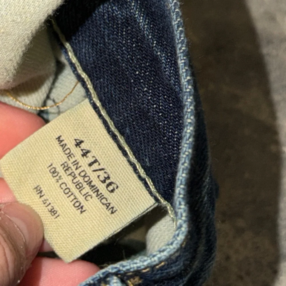 Polo Ralph Lauren 44T/36 Men’s Y2K Dark Wash Straight Leg Jeans RL Logo